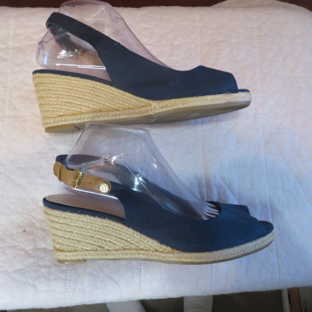 Women's Tommy Hilfiger Espadrille Wedge Sandals‎
